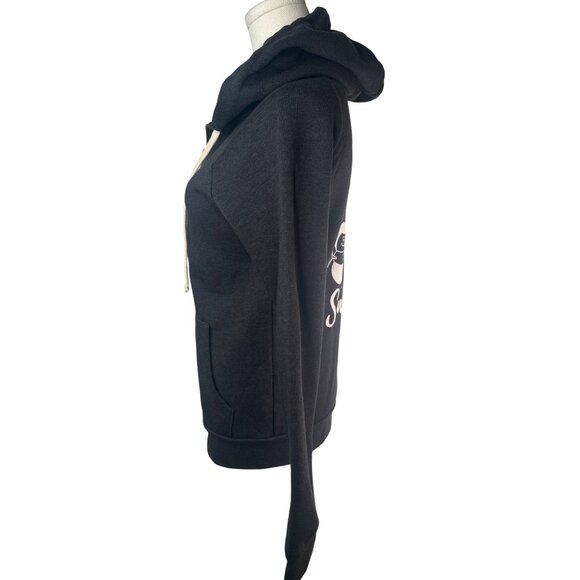 2/$30 Next Level Chillin With My Snowmies Small Graphic Hoodie Cotton/Polyester - Picture 6 of 14